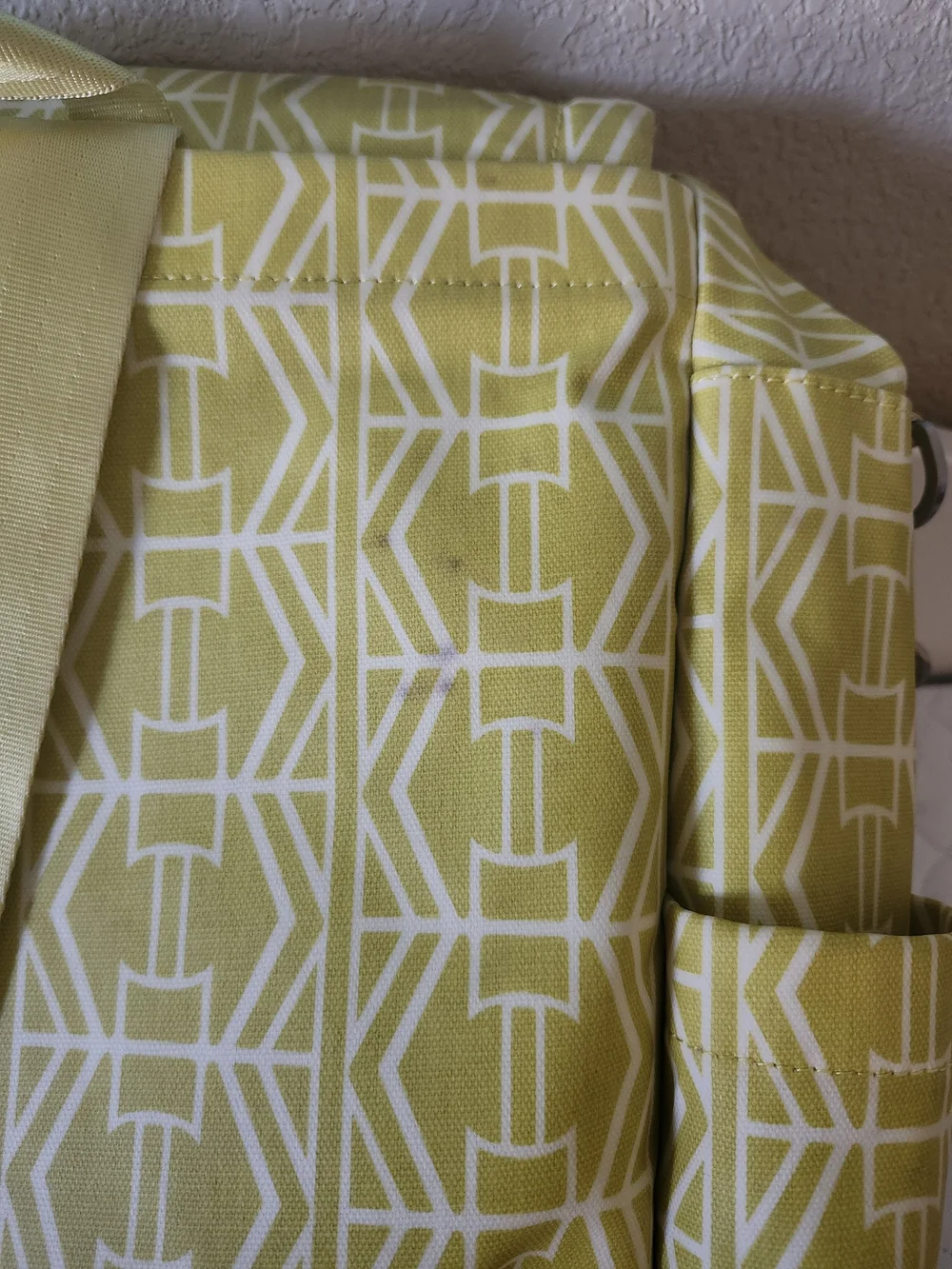 Petunia Pickle Bottom Yellowish Boxy Backpack